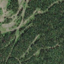 Satellite imagery of Cariboo Heart Range, CA