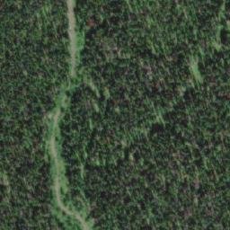 Satellite imagery of Cariboo Heart Range, CA