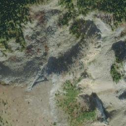 Satellite imagery of Mount Dewar, CA