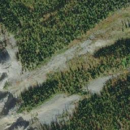 Satellite imagery of Mount Dewar, CA