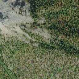 Satellite imagery of Mount Dewar, CA