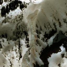 Satellite imagery of Scallop Mountain, CA
