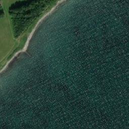 Satellite imagery of Kysing Næs, DK