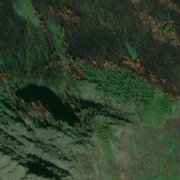 Satellite imagery of Battleship Mountain, CA