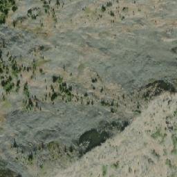 Satellite imagery of Pillow Ridge, CA