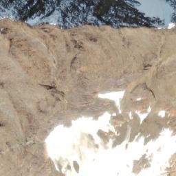 Satellite imagery of Shelagyote Peak, CA