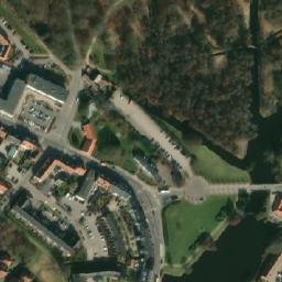 Satellite imagery of Frederiksborg Slot, DK