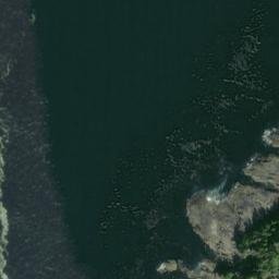 Satellite imagery of Point Borlase, US