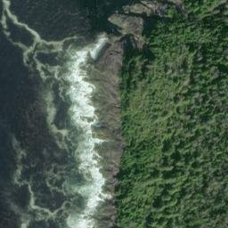 Satellite imagery of Point Borlase, US
