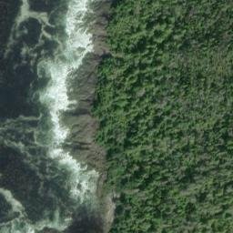 Satellite imagery of Point Borlase, US
