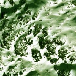 Satellite imagery of Baird Peak, CA