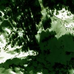 Satellite imagery of Baird Peak, CA