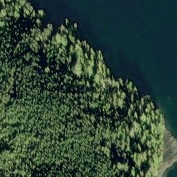 Satellite imagery of Shikat Point, US