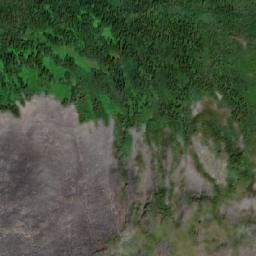Satellite imagery of Mount McAllister, CA
