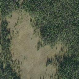 Satellite imagery of Hogem Ranges, CA