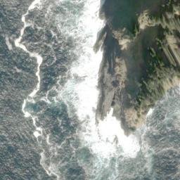 Satellite imagery of Helm Point, US