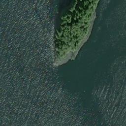 Satellite imagery of Magnetic Point, US