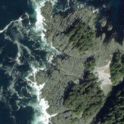 Satellite imagery of Cape Lynch, US
