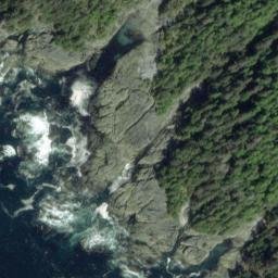 Satellite imagery of Cape Lynch, US