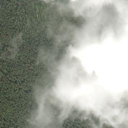Satellite imagery of Wolverine Range, CA