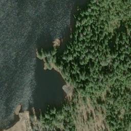 Satellite imagery of Cleveland Peninsula, US