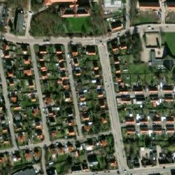 Satellite imagery of Møllebakken, DK