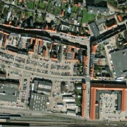 Satellite imagery of Møllebakken, DK