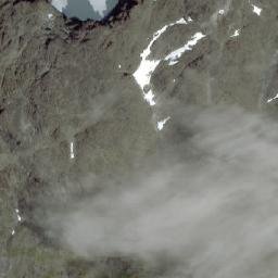 Satellite imagery of Kshwan Mountain, CA