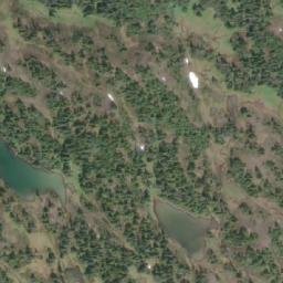 Satellite imagery of Kinskuch Peak, CA