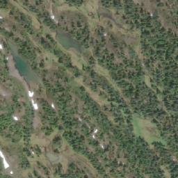 Satellite imagery of Kinskuch Peak, CA