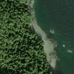 Satellite imagery of Tolstoi Point, US