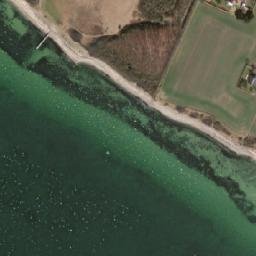 Satellite imagery of Bastrup Klint, DK