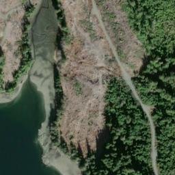 Satellite imagery of Haida Mine, US