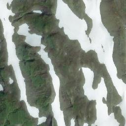 Satellite imagery of Mount McGuire, CA