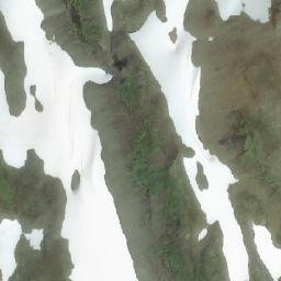 Satellite imagery of Mount McGuire, CA