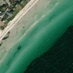 Satellite imagery of Mosede Klint, DK
