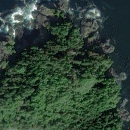 Satellite imagery of Cape Ulitka, US
