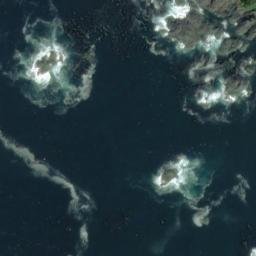 Satellite imagery of Cape Ulitka, US