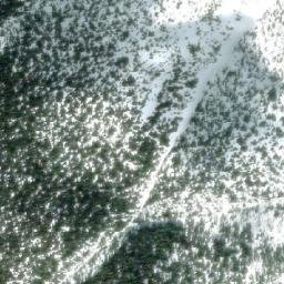 Satellite imagery of Mount Teegee, CA