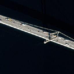 Satellite imagery of New Lillebaelt Bridge, Tower East, DK
