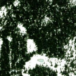 Satellite imagery of Frypan Pass, CA