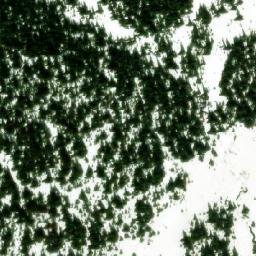 Satellite imagery of Frypan Pass, CA
