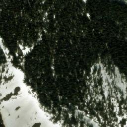 Satellite imagery of Frypan Peak, CA