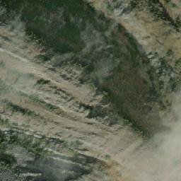 Satellite imagery of Mount Le Hudette, CA