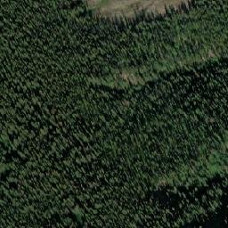 Satellite imagery of Highhat Mountain, CA