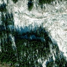 Satellite imagery of Mount Puggins, CA