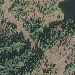 Satellite imagery of Widdzech Mountain, CA