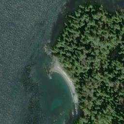 Satellite imagery of Cape Cambon, US