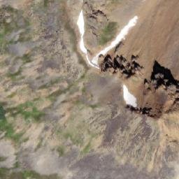 Satellite imagery of Natlan Peak, CA