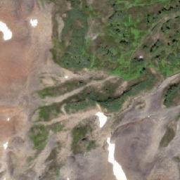 Satellite imagery of Natlan Peak, CA